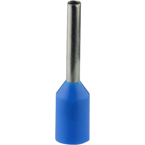Наконечник Аско-Укрем НТ 0,5-08 изолированный синий 100шт (A0060010054) - фото №1
