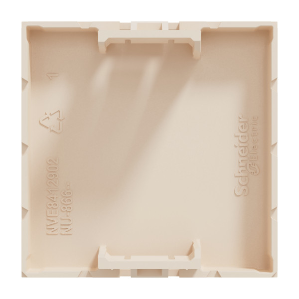 Заглушка Schneider Electric Unica New NU986644 45х45 бежева - фото №1
