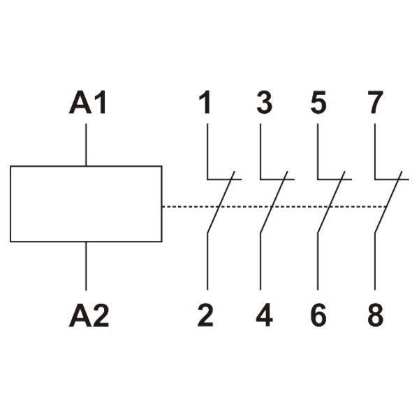Магнитный пускатель Promfactor MCF3i 20A 4NC 24В (MCF3i2004024) - фото №2