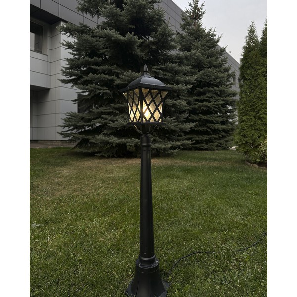 Вуличний світильник Nowodvorski 5294 Tay E27 1x25W IP23 чорний - фото №3