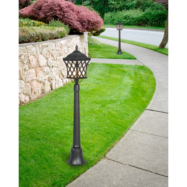 Вуличний світильник Nowodvorski 5294 Tay E27 1x25W IP23 чорний - фото №4