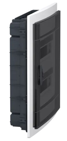 Встраиваемый щит Schneider Electric PrismaSeT XS LVSXP218 2 ряда 36М дымчатые двери - фото №2