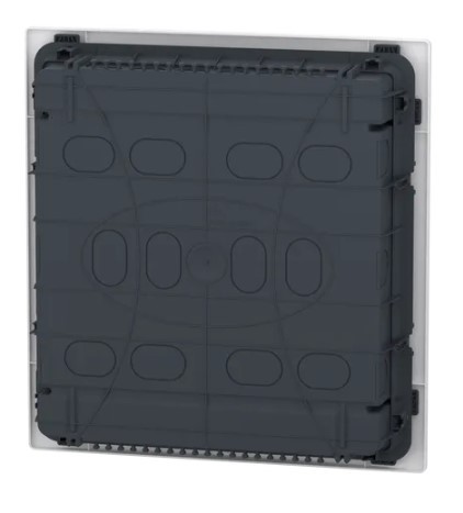 Встраиваемый щит Schneider Electric PrismaSeT XS LVSXP218 2 ряда 36М дымчатые двери - фото №3