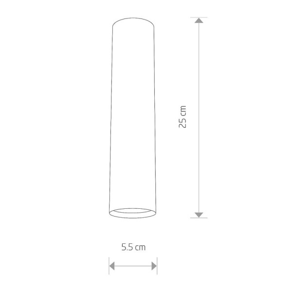 Точечный светильник Nowodvorski 8912 Eye GU10 1x35W IP20 Коричневый - фото №1