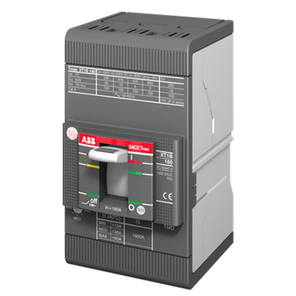 Автомат электрический ABB XT1C 160 TMD 160-1600 3p F F - фото №1