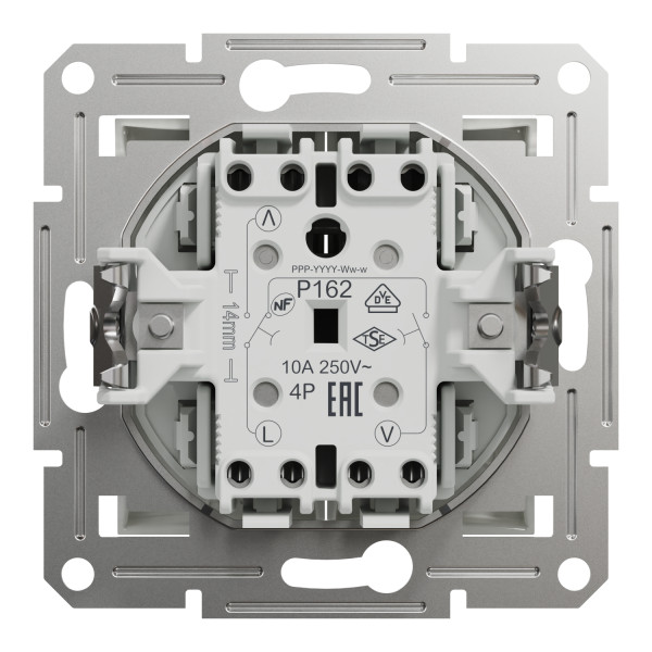 Вимикач для жалюзі Schneider Electric Asfora без рамки білий (EPH1370121) - фото №2