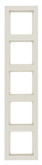 Рамка 5-місна біла Berker Q.3