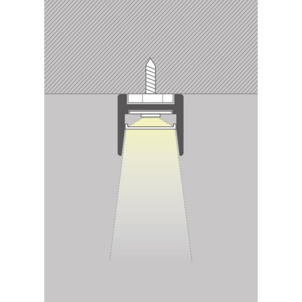 LED-профиль KLUS MICRO-HG, 3 метра (KLUS_A01419A_3) - фото №5