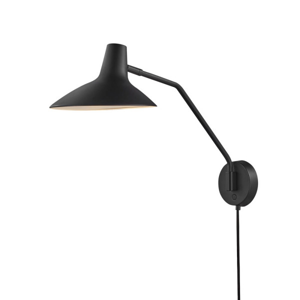 Бра, настенный светильник Nordlux 2120551003 Darci E14 1x25W IP20 черный