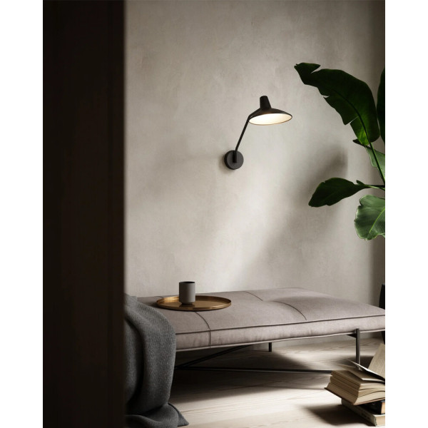 Бра, настенный светильник Nordlux 2120551003 Darci E14 1x25W IP20 черный - фото №1