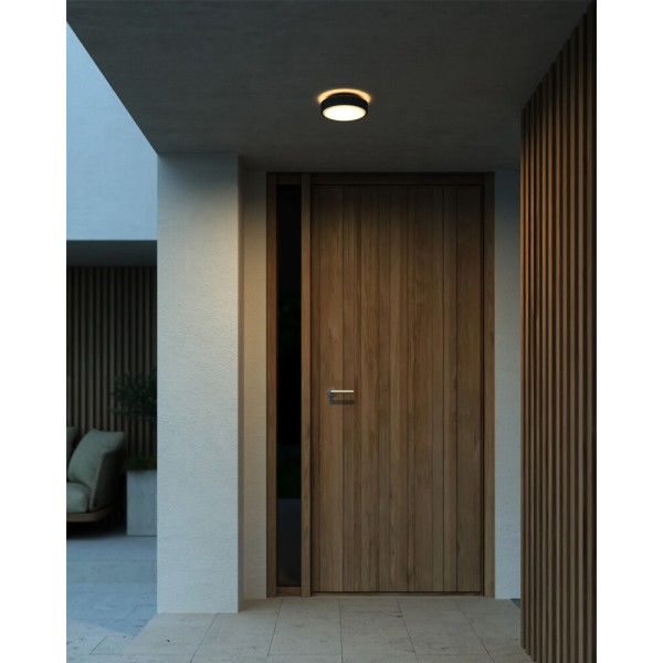 Вуличний світильник Nordlux 2218261003 Oliver LED 1x9W 2700K 600Lm IP65 чорний - фото №1