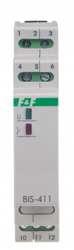 Імпульсне реле F&F BIS-411-LED (захист контактів від пускових струмів) - фото №2