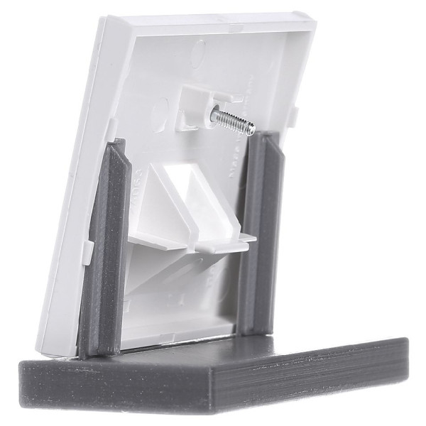 Накладка для розетки UAE полярная белизна Berker K.1 - фото №3