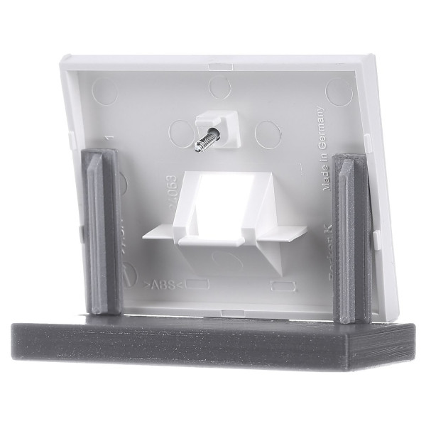 Накладка для розетки UAE полярная белизна Berker K.1 - фото №4