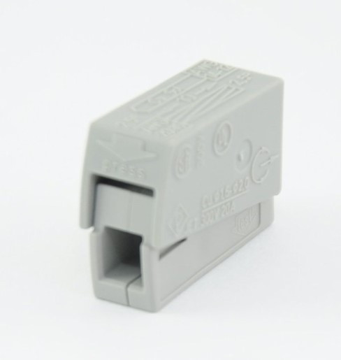 Клемма для подключения светильников на 1 входной проводник 1,0-2,5 мм2 WAGO - фото №2