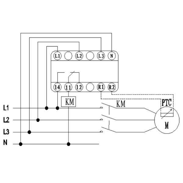Реле напруги NOARK Ex9JP-15P AC230V (110251) - фото №1
