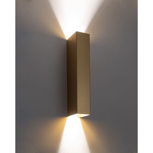 Бра, настенный светильник Nowodvorski 10457 Malmo GU10 2x10W IP20 золотой - фото №1