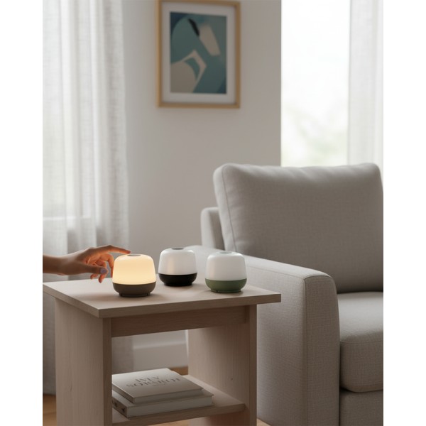 Светильник уличный портативный Goldlux 329394 Samba LED 1x1.8W 2700K 160Lm IP44 серый - фото №1