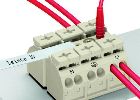 Триполюсна чотирипровідна PE-N-L1 клема Wago 862-9603 Push Wire (біла) - фото №1