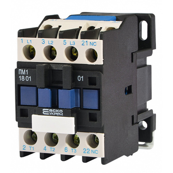 Контактор Аско-Укрем ПМ 1-18-01 D7 42В LC1-D1801 (A0040010091) - фото №4