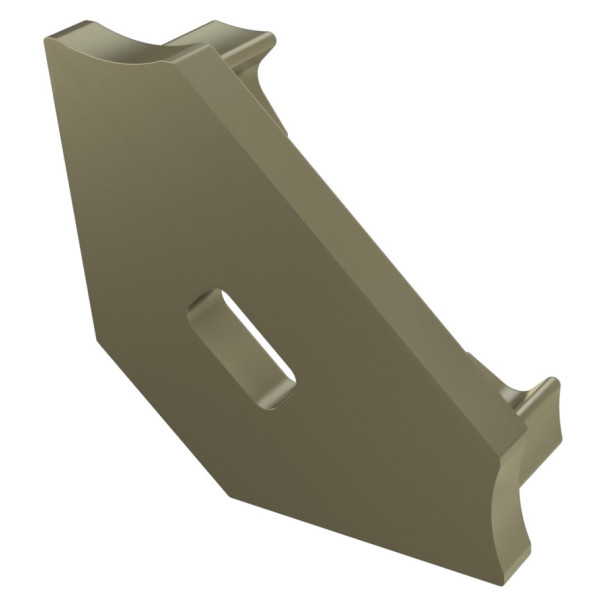 Заглушка Lumines для типу C з отворами сталь - фото №1