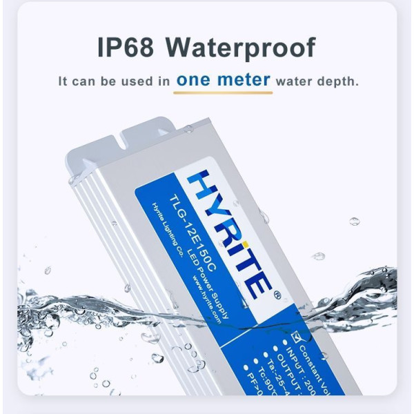 Блок живлення HYRITE Slim 300W DC24V IP68 (TLG-24E300C) - фото №1