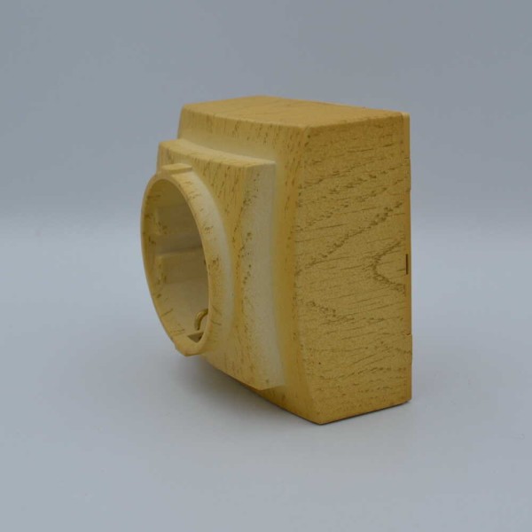 Розетка Nilson Themis клен 1-на з заземленням ( 26281017 ) - фото №2