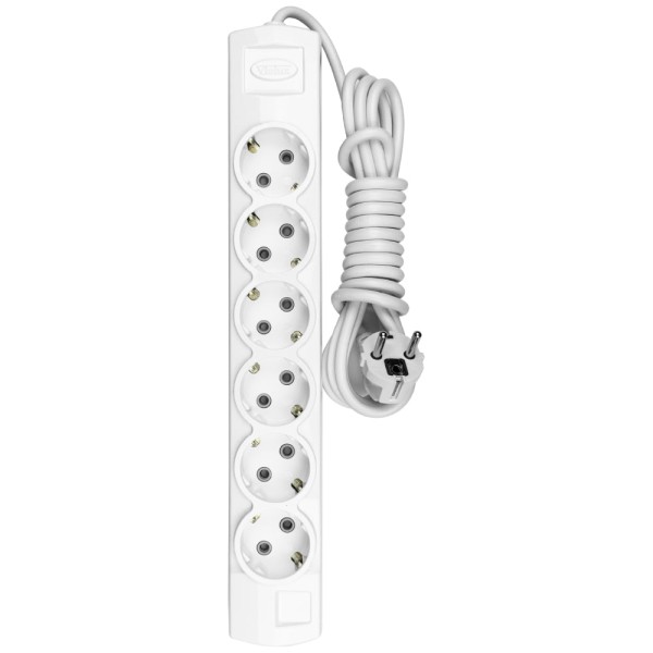 Подовжувач Violux 6р 3м з заземленням ( 920500 ) - фото №1