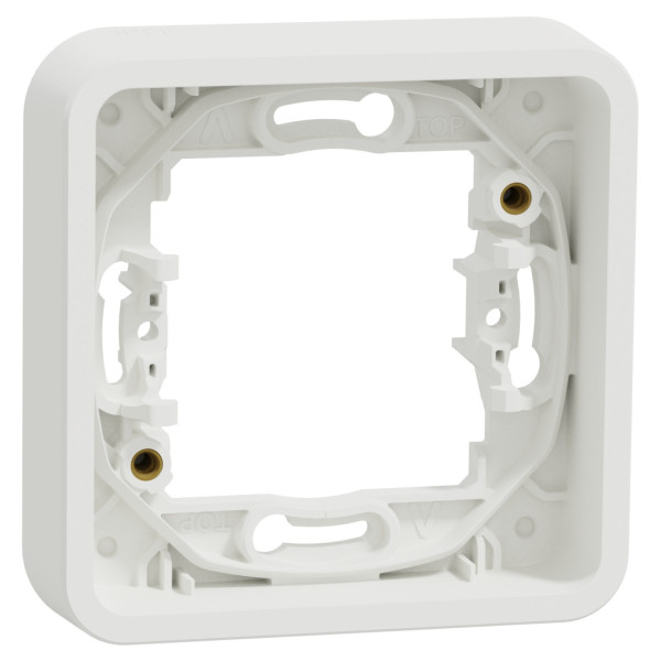 Одноместная рамка Schneider Electric MUR39107 IP55 (белая)