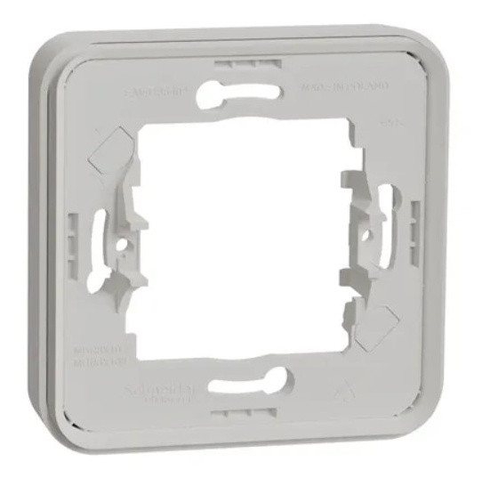 Одноместная рамка Schneider Electric MUR39107 IP55 (белая) - фото №1
