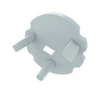 Заглушка Lumines для типу MICO з отвором білий