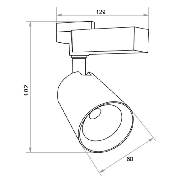 Рейковий світильник Feron AL102 (5811) 12Вт 4000К - фото №10