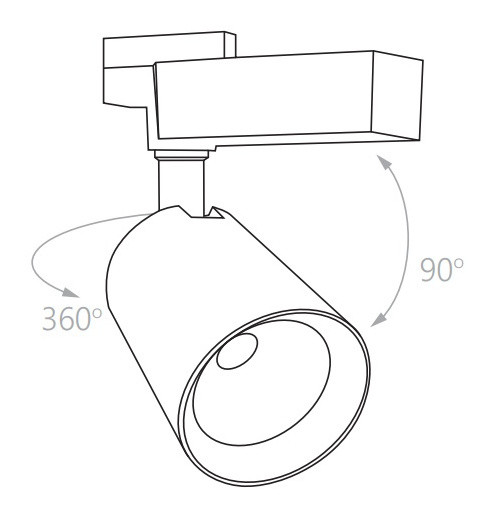 Рейковий світильник Feron AL102 (5811) 12Вт 4000К - фото №11