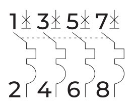 Модульный автоматический выключатель E.Next e.mcb.stand.100.4.C63 4р 63А C (s002216) - фото №7