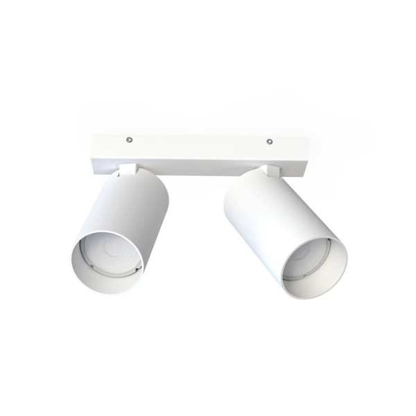 Светильник поворотный, спот Nowodvorski 7810 Mono II GU10 2x10W IP20 Белый - фото №1