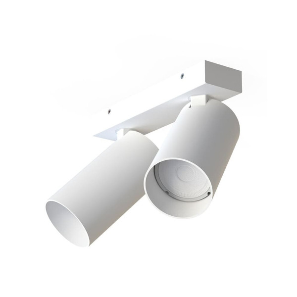 Светильник поворотный, спот Nowodvorski 7810 Mono II GU10 2x10W IP20 Белый - фото №2