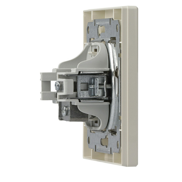 Розетка TV оконечная кремовая Asfora, EPH3200123 - фото №2
