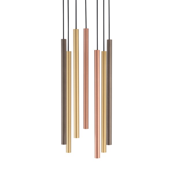 Люстра Nowodvorski 10704 Laser VII G9 7x10W IP20 різнокольорова - фото №3