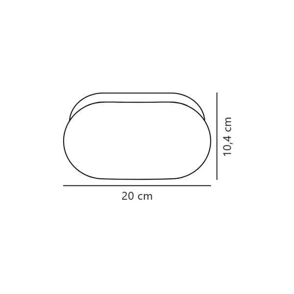 Бра для ванної, світильник Nordlux 2210131001 Foam E27 1x55W IP44 білий - фото №3