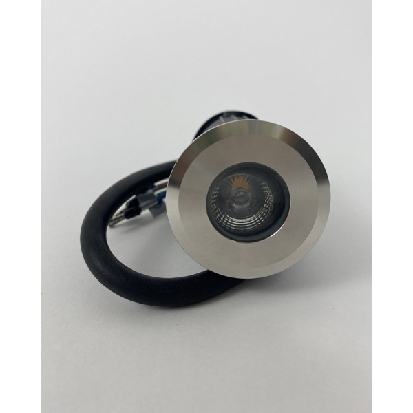 Светильник уличный Nowodvorski 39106 Picco LED 1x1W 3000K 47Lm IP67 Silver - фото №1