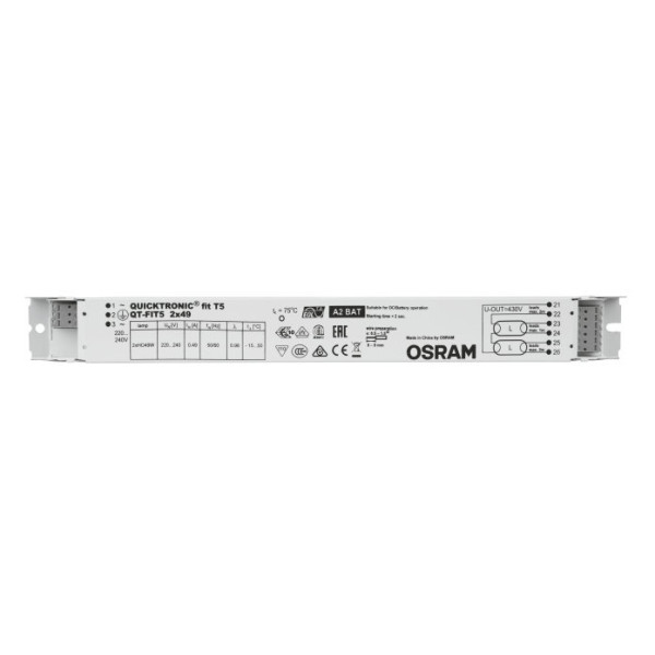 Епра Osram QT-FIT5 QT-FIT5 2X49/220-240 VS20 (4008321832153) - фото №1