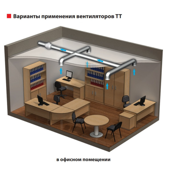 Канальный вентилятор смешанного типа ТТ ПРО 100 Vents - фото №4