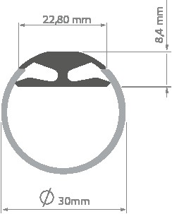 LED-профіль KLUS JAZ, 1 метр - фото №4