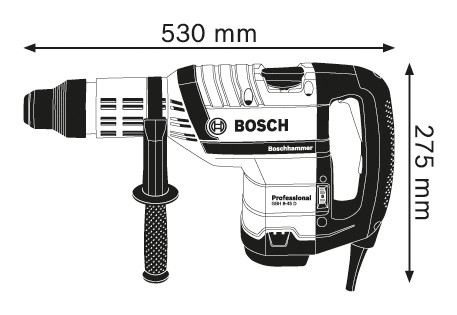 Перфоратор Bosch GBH 8-45 D Professional - фото №1