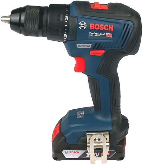 Шуруповерт-дрель Bosch Professional GSR 18V-50 (06019H5000) - фото №2