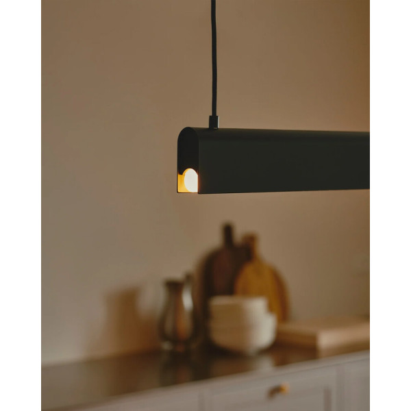 Подвесной светильник, люстра Nordlux 2220483003 Beau S14S 1x15W 2700K 1500Lm IP20 черный - фото №3