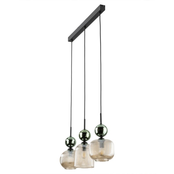Подвесной светильник, люстра TK Lighting 11147 Sophia E14 3x10W IP20 зеленый - фото №4