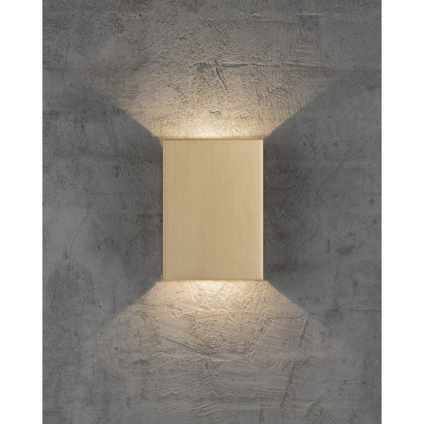 Вуличний світильник Nordlux 2019051035 Fold LED 1x10.4W 3000K 225Lm IP54 латунний - фото №1