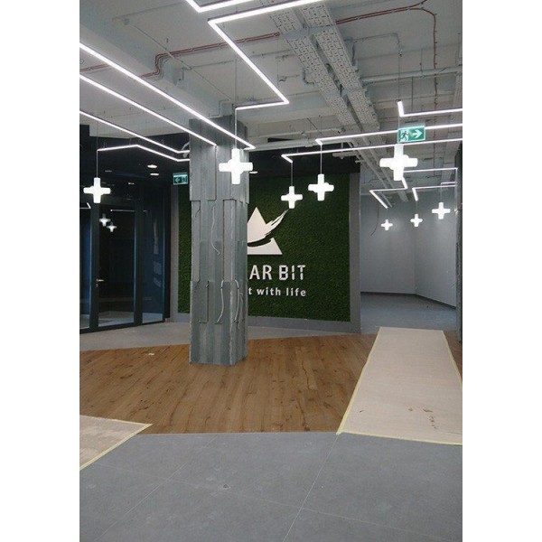 LED-профіль KLUS LIPOD чорний, 1 метр - фото №6