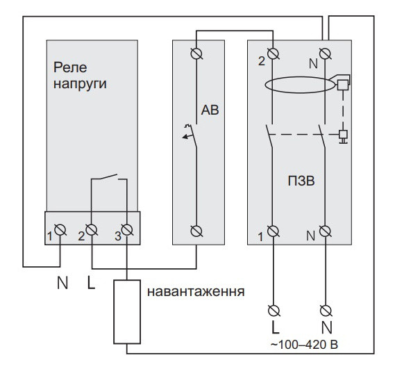 Реле напруги ZUBR D25 - фото №5